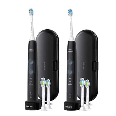 2x Philips Sonicare Protective Clean 5300 Rechargeable Electric 2x Philips Sonicare Protective Clean 5300 Rechargeable Electric