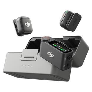 DJI Mic 2 (2 TX + 1 RX + Charging Case) with wireless accessory DJI Mic 2 (2 TX + 1 RX + Charging Case) with wireless accessory