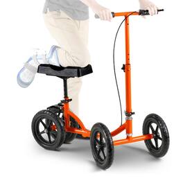 SuperHandy - Folding Knee Walker - Orange