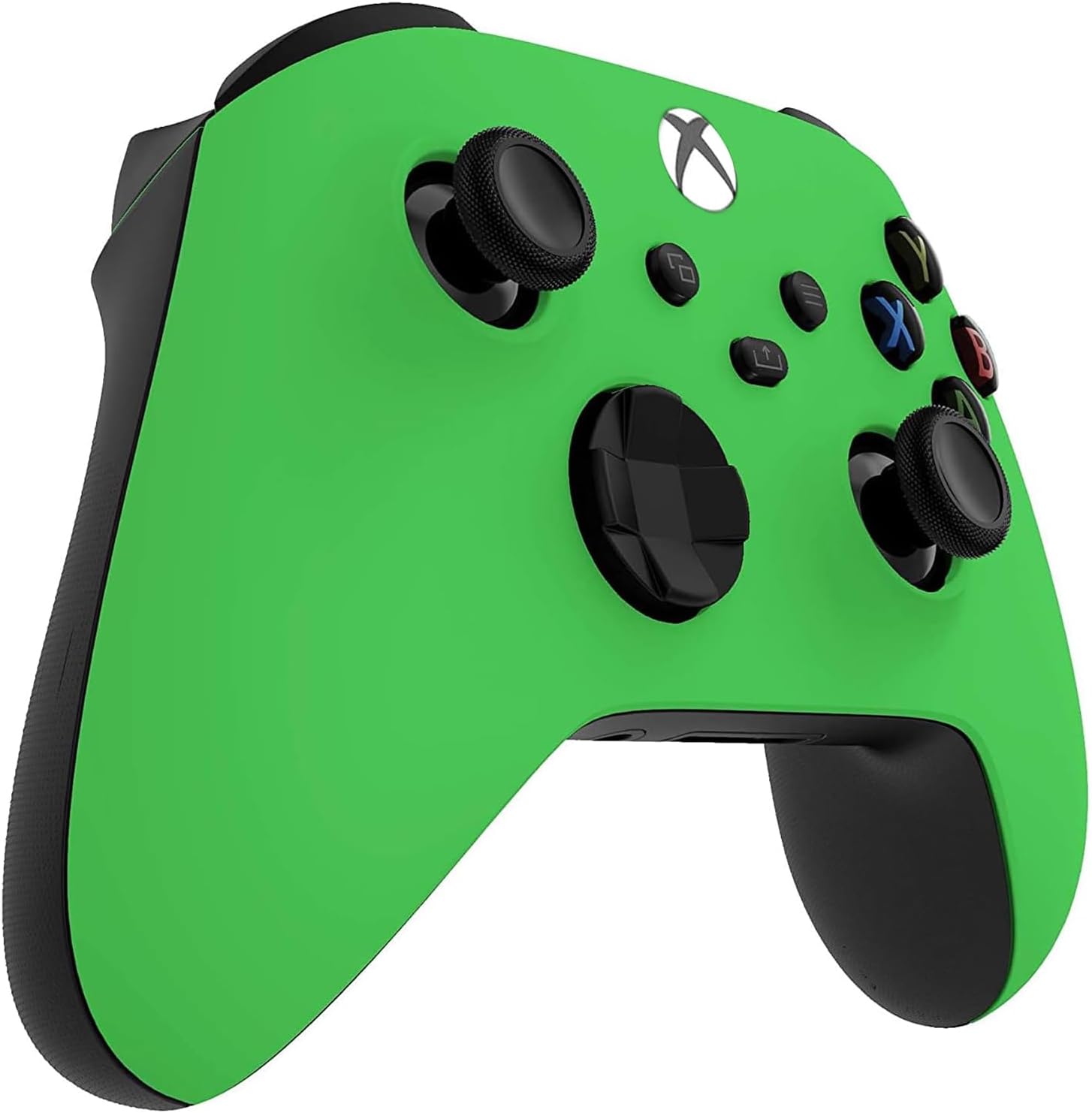 Left. Custom Controllerzz - Custom Wireless Controller for Xbox Series X|S, Xbox One, & PC - Green.