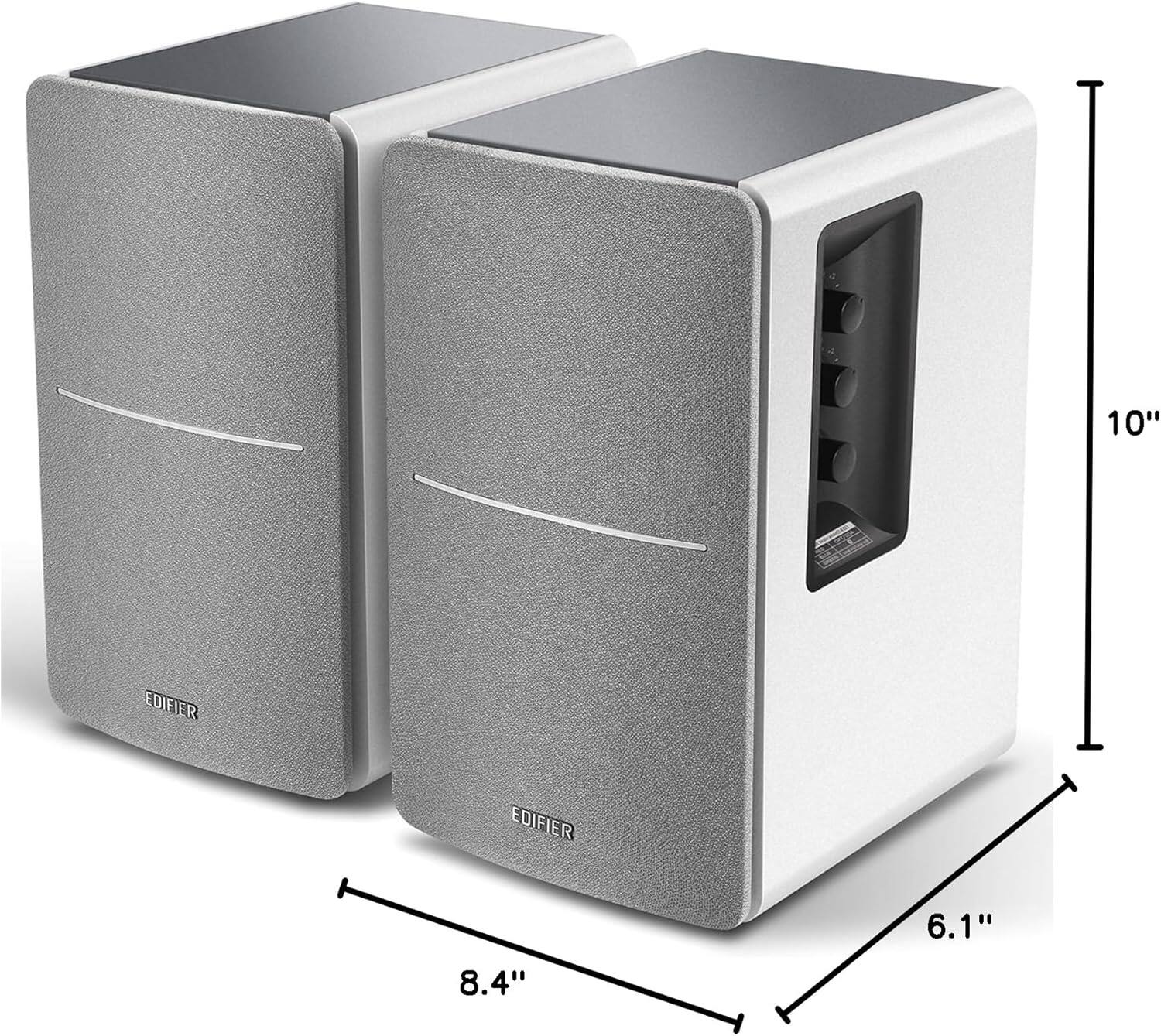 The text on the image reads "10" EDIFIER EDIFIER 6.1" 8.4"." This text is grouped and corrected as follows:
"10" EDIFIER 6.1" 8.4"