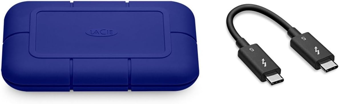 Seagate LaCie Rugged SSD Pro5 4TB, External SSD, Thunderbolt 5