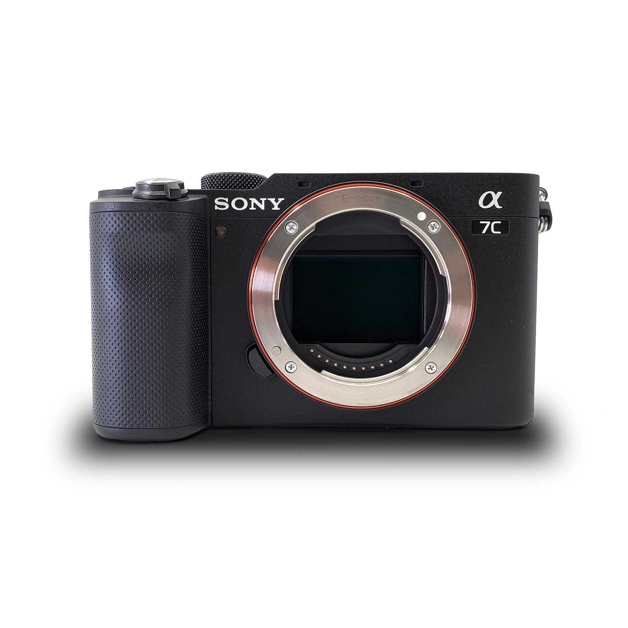 Sony - Alpha 7C Full-Frame Mirrorless Camera - (ILCE7C/B) (International Model) - Black