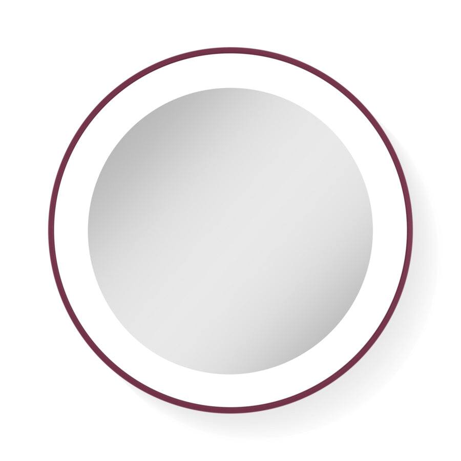 Alt View 4. Zadro - LED Lighted Compact Mirror with 10X Magnification & Suction Cups - White.