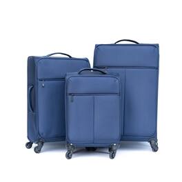 BreeBe - Oxford cloth suitcase (No password lock) - Blue