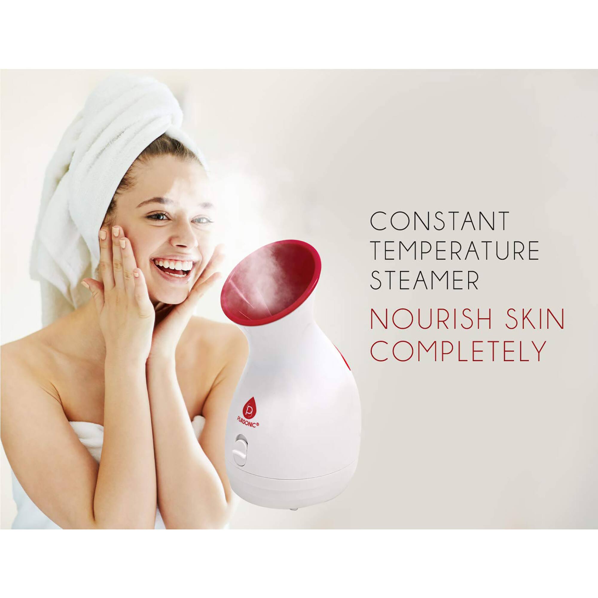 CONSTANT TEMPERATURE STEAMER NOURISH SKIN COMPLETELY