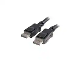 StarTech.com - StarTech DISPL2M 6.6ft Black DisplayPort M/M Cable with Latches