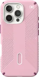 Speck - Presidio2 Grip ClickLock Case with MagSafe for Apple iPhone 16 Pro - Wednesday Pink - Front_Zoom