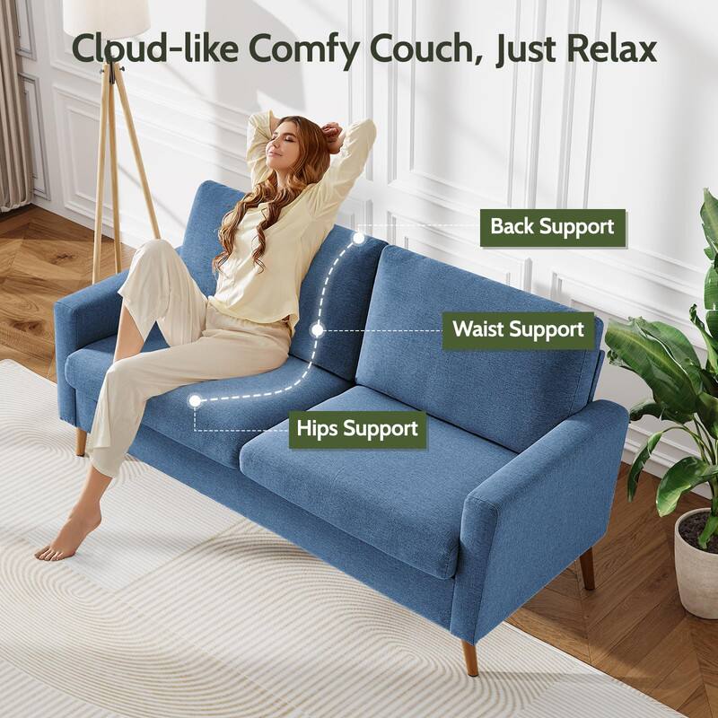 Cloud-like Comfy Couch, Just Relax

Back Support

Waist Support

Hips Support
