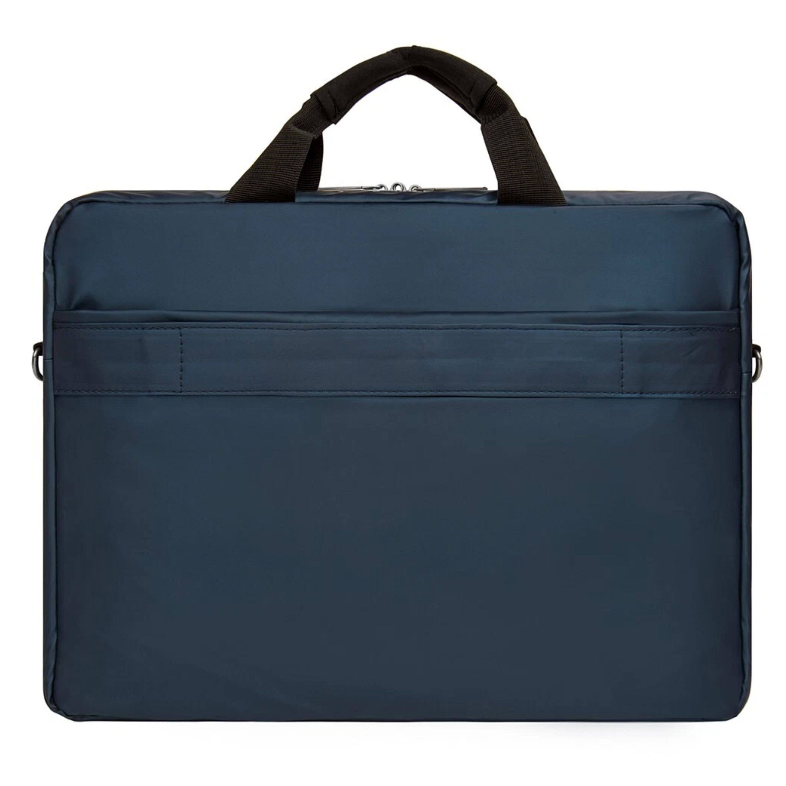 Angle. Kitcheniva - Laptop Case Shoulder Messenger Bag For 16" Laptop - Navy Blue.