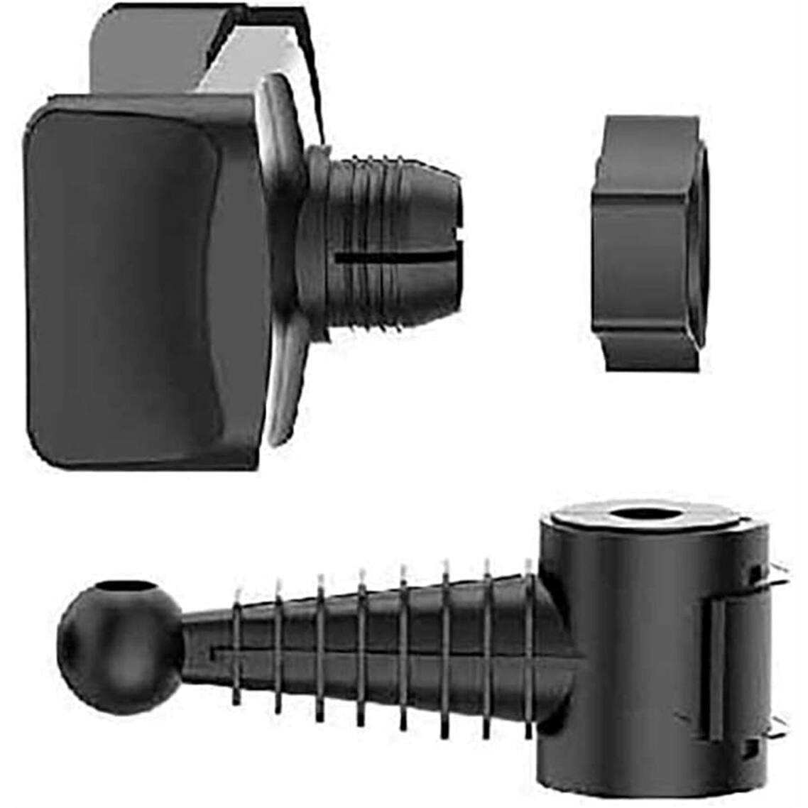 Alt View 1. Bower - 8" Selfie Ring Light Studio with Adjustable Tripod and Phone Holder - Black.