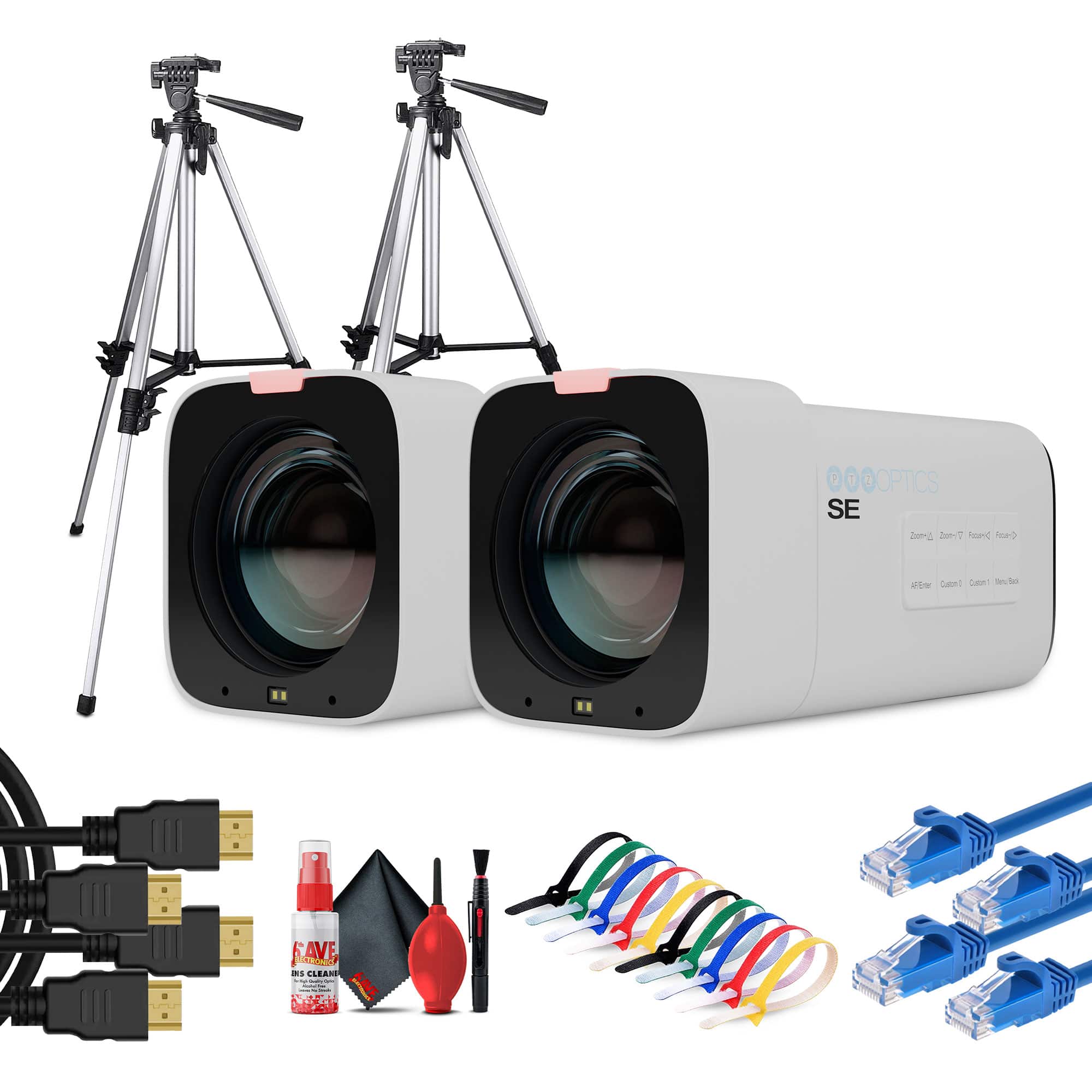 PTZOptics - Studio SE Hive-Linked PTZ Camera w/ 12x Optical Zoom, HD Streaming–White | More - White price history on PriceWatchPro