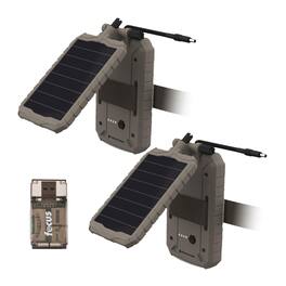 Stealth Cam - Lithium Solar Power Panel (2-Pack) with Card Reader