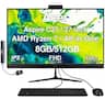 Acer - Aspire C27 All-in-One 27 FHD Display (Ryzen 7 5825U, 8GB, 512GB SSD, AMD Radeon, WiFi 6E, Win 11 Home) w/USB Hub