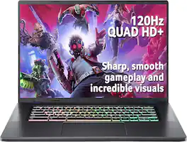 Acer - Refurbished Excellent - Chromebook Plus 516 Intel i3 12-Core 8GB RAM 256GB SSD 16″ WQXGA ChromeOS AI Webcam - Metallic Silver