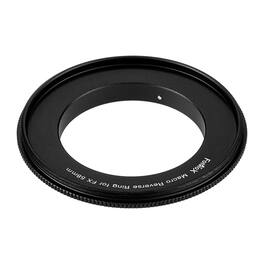 Fotodiox - 58mm Macro Reverse Ring for Fuji X-Mount Cameras - Reverse Filter Thread to Camera Mount Adapter