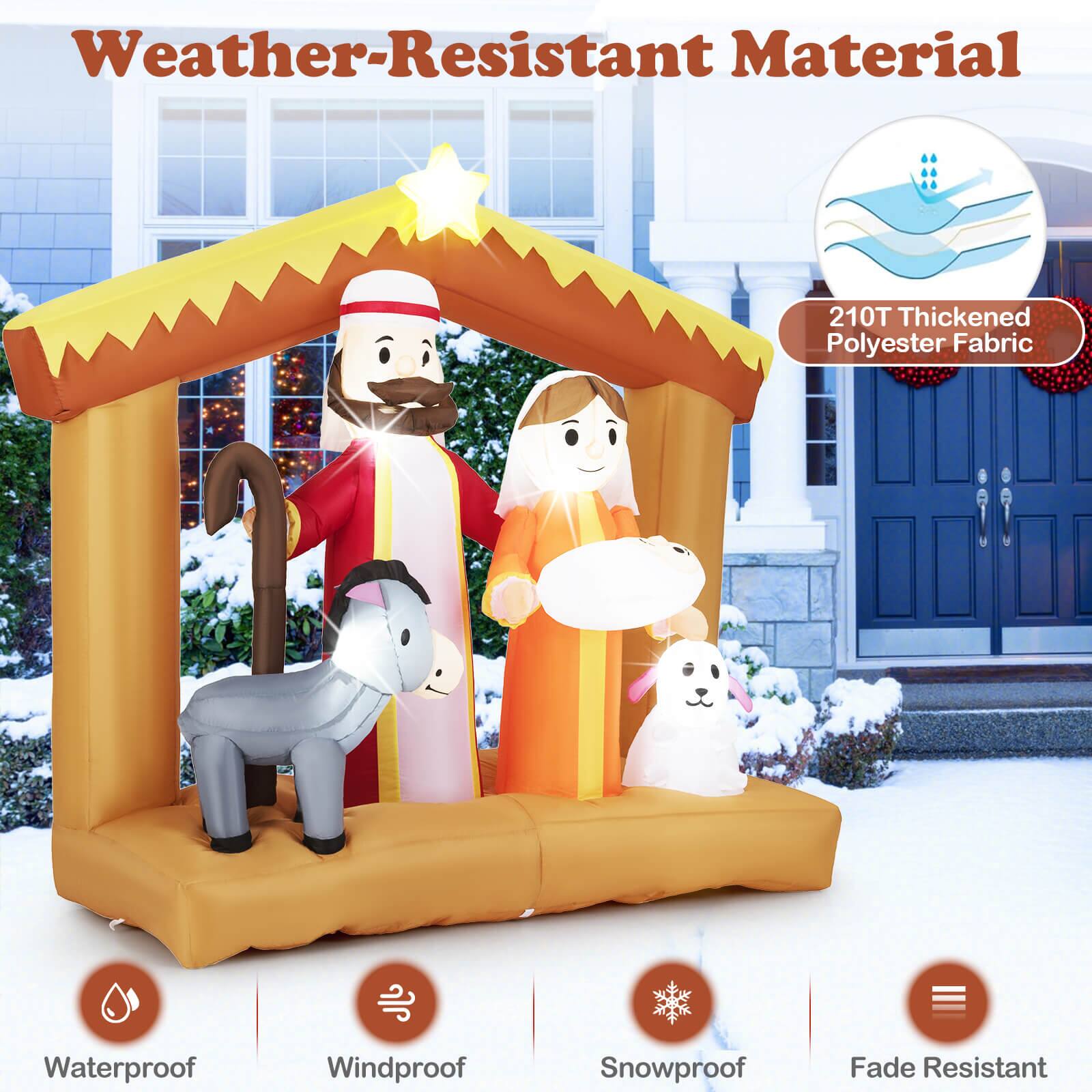 Weather-Resistant Material

210T Thickened Polyester Fabric

- Waterproof
- Windproof
- Snowproof
- Fade Resistant