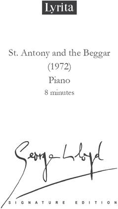 PopMarket - Lloyd: St. Antony & the Beggar for Solo Piano - Multicolor