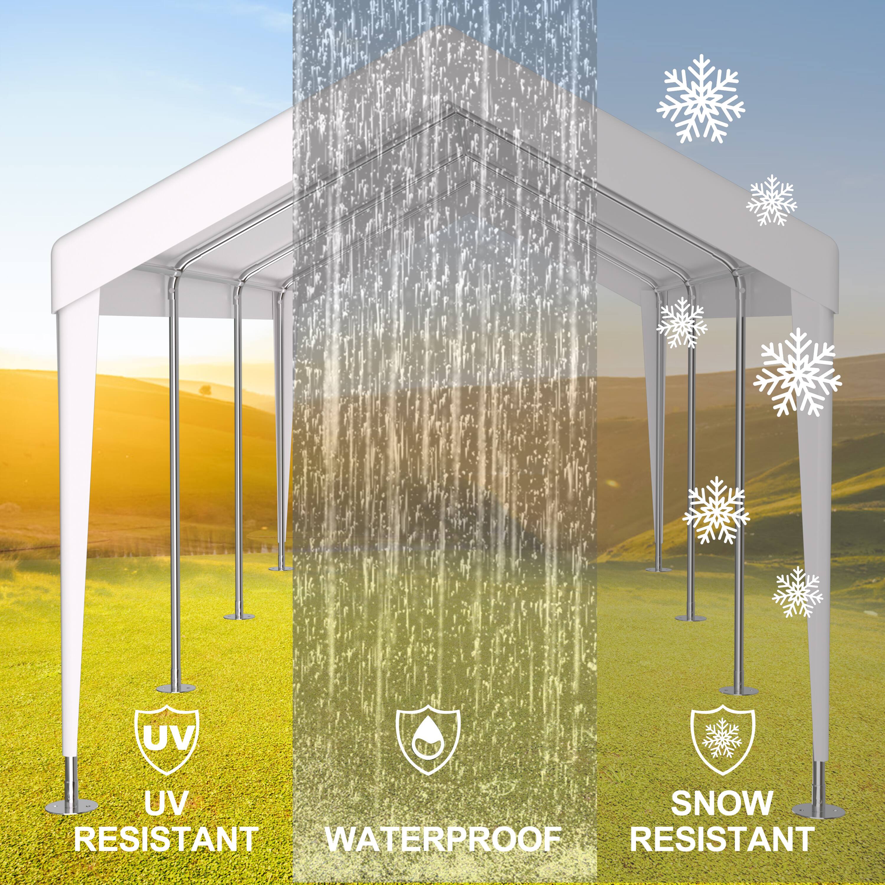 UV RESISTANT  
WATERPROOF  
SNOW RESISTANT