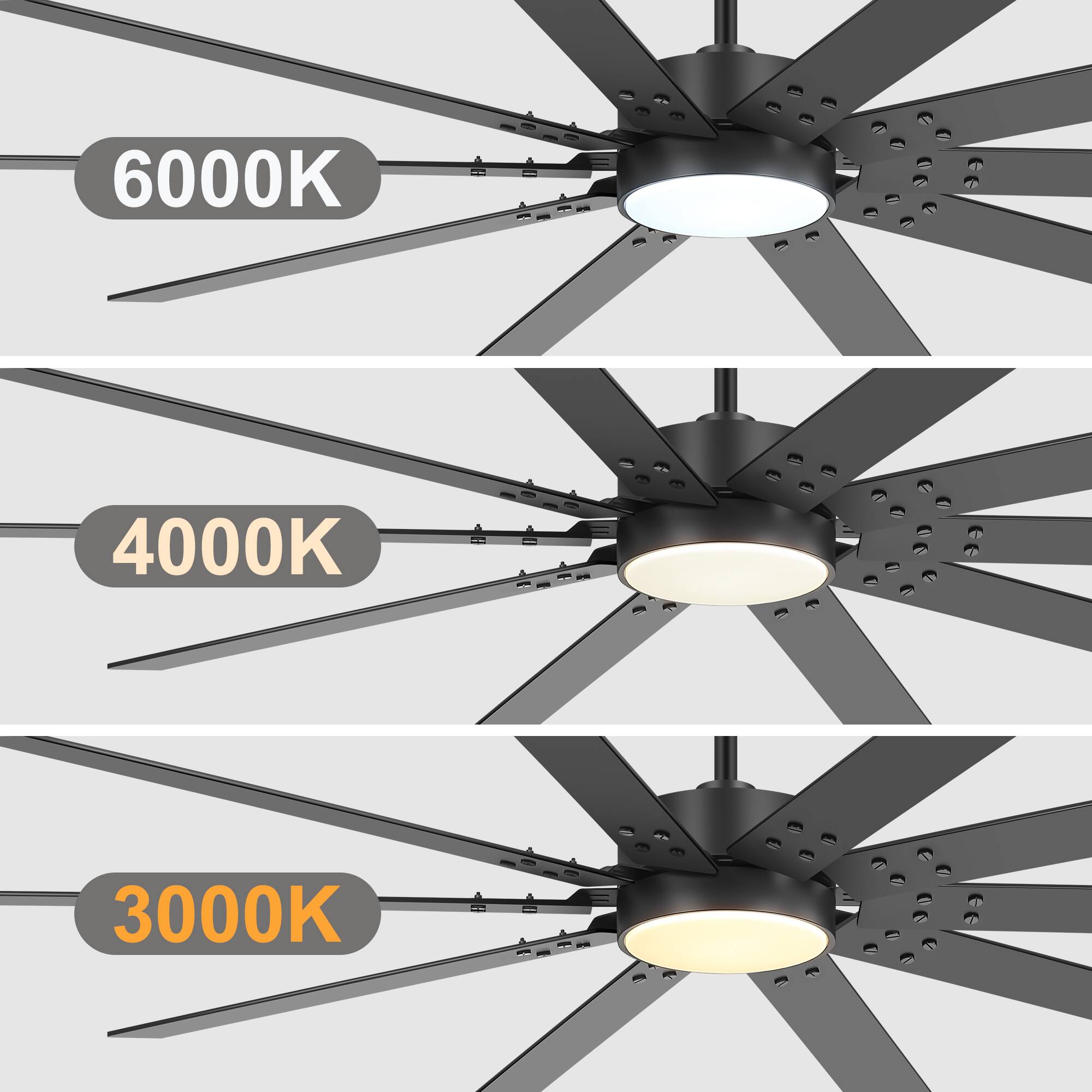 6000K  
4000K  
3000K