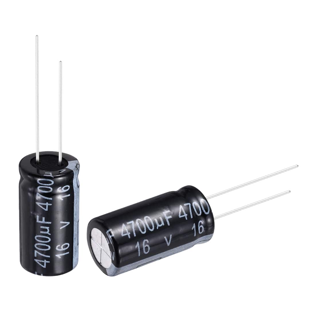 Unique Bargains - 4700uF 16V 13x25mm Electrolytic Capacitor, Radial Leads Aluminum, 10pcs, 105C High Temp for TVs, LCD Monitor, VCD - Black price history on PriceWatchPro