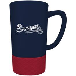 Great American Products - Atlanta Braves Team Logo 16oz. Laser Etched Jump Mug - Multicolor