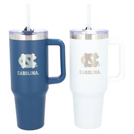 The Memory Company - North Carolina Tar Heels 46oz. Home/Away Stainless Steel Colossal Tumbler Two-Pack - Multicolor