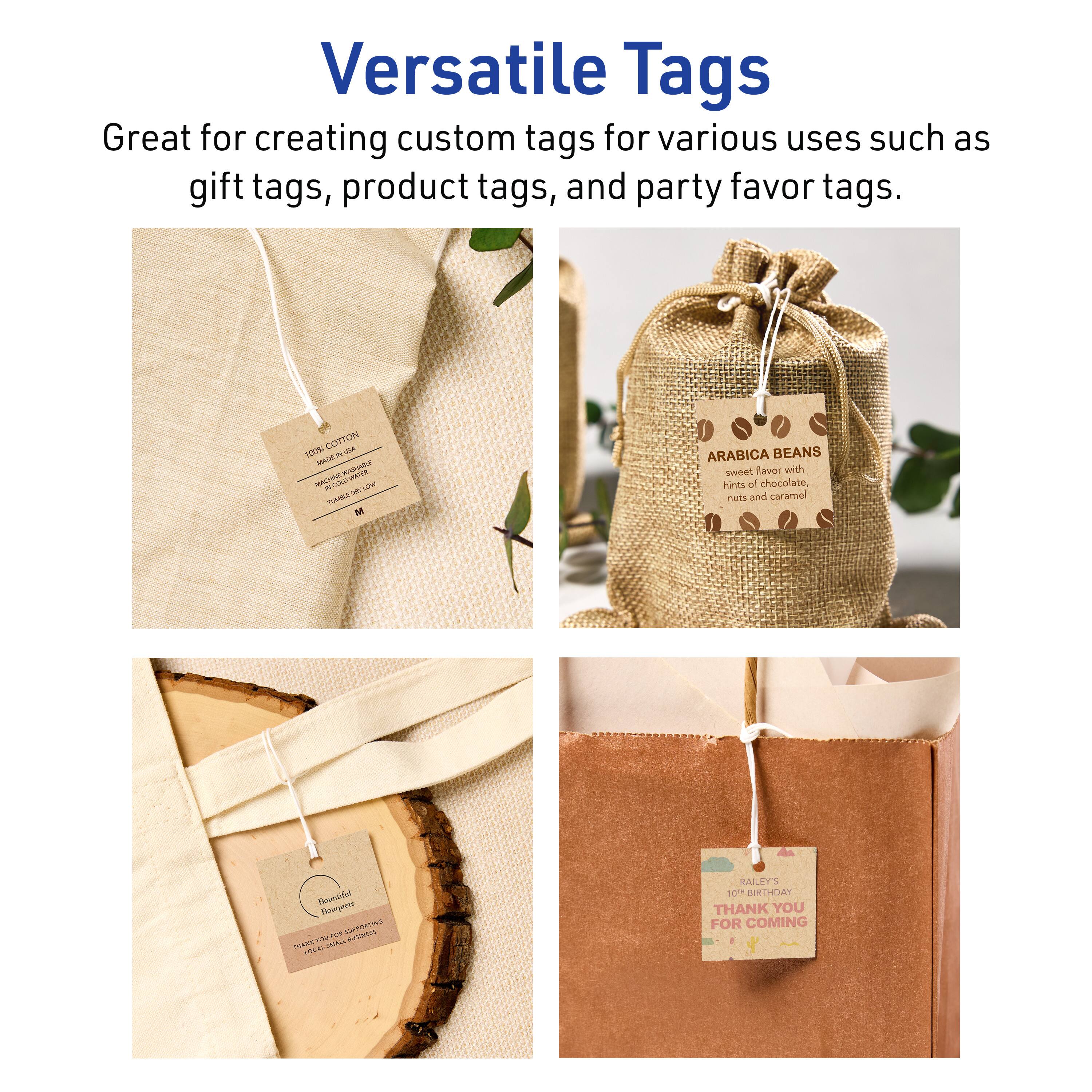 Versatile Tags  
Great for creating custom tags for various uses such as gift tags, product tags, and party favor tags.  

COTt - 1m T - RAR - scre NU - 1 - M  

ARABICA BEANS  
sweet flavor with hints of chocolate nuts and caramel  

SUPPSTINS -- RUENEIS TRAN . DAILEYS 10  

THANK YOU FOR COMING