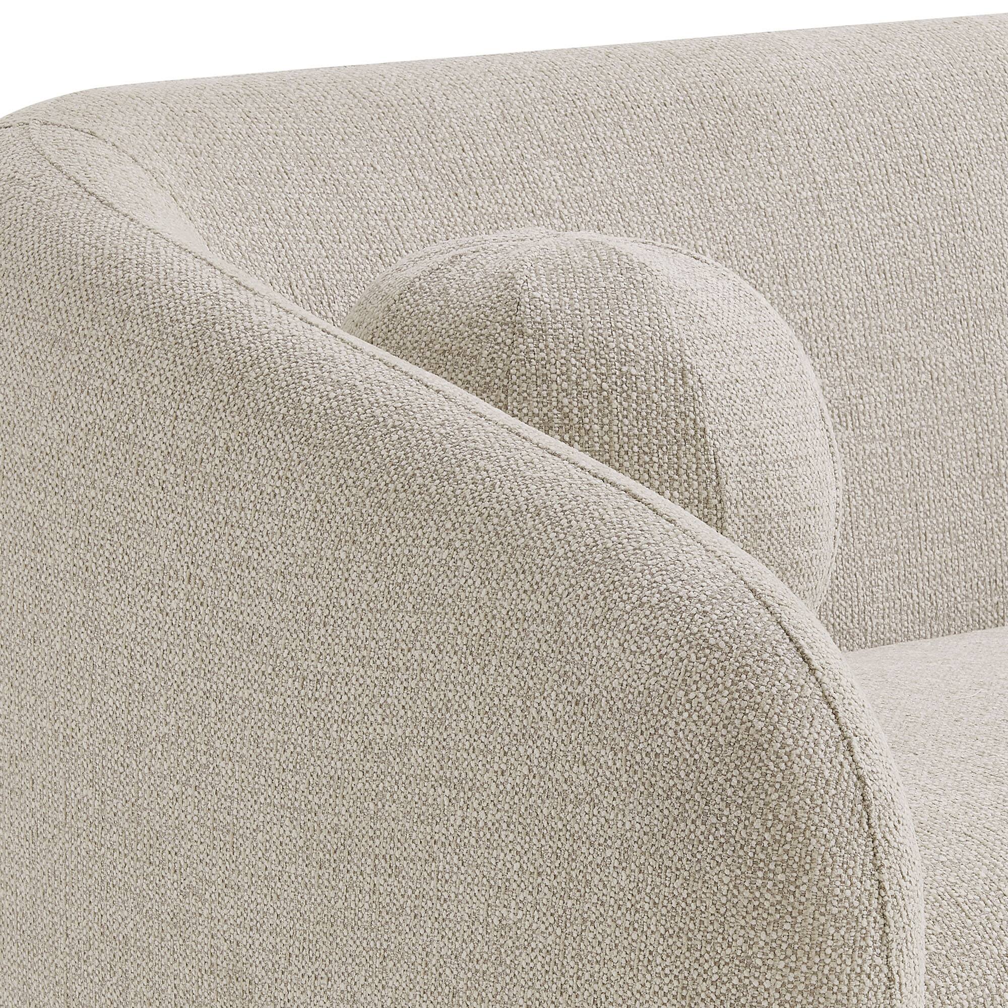 Alt View 4. Modway - Holland 85" Chenille Fabric Sofa by Modway - Gray.