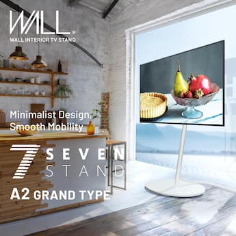 WALL SevenStand A2 Grand Type – Rolling TV Stand for 45–80 Inch WALL SevenStand A2 Grand Type – Rolling TV Stand for 45–80 Inch