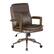 Angle. OSP Home Furnishings - Woodlands Office Chair - Chocolate.
