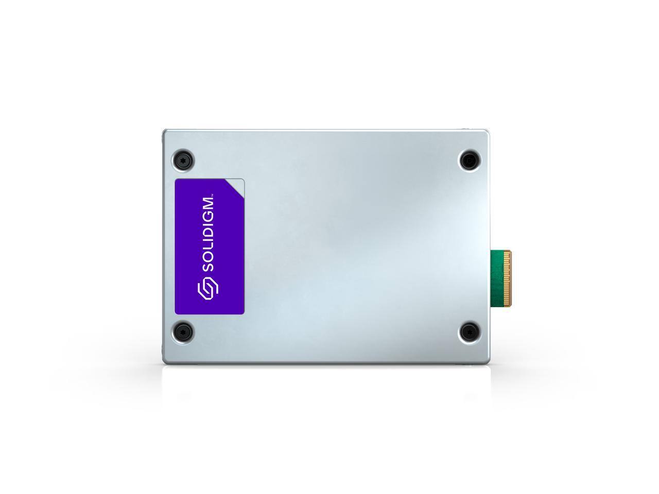 Alt View 1. Solidigm - Solidigm D5-P5336 7.68TB E3.S PCIe 4.0 x4 3D5 QLC SSD Data Center Internal (SBFPFABV076T001).