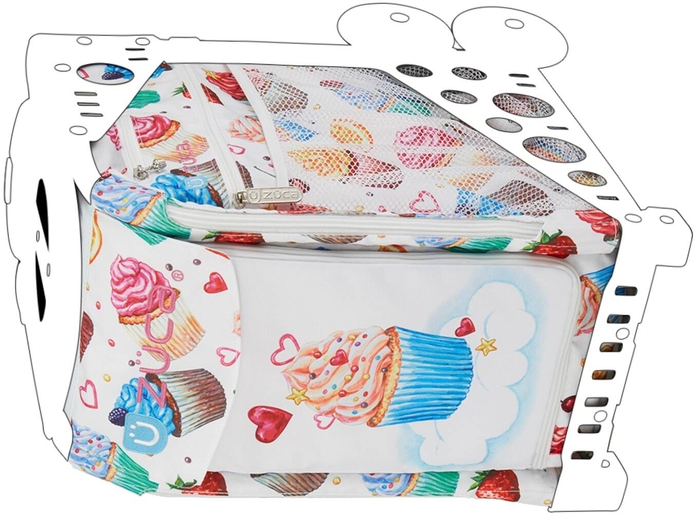 Angle. Zuca - Zuca Sweet Life Sport Insert Bag - Two-Tone.