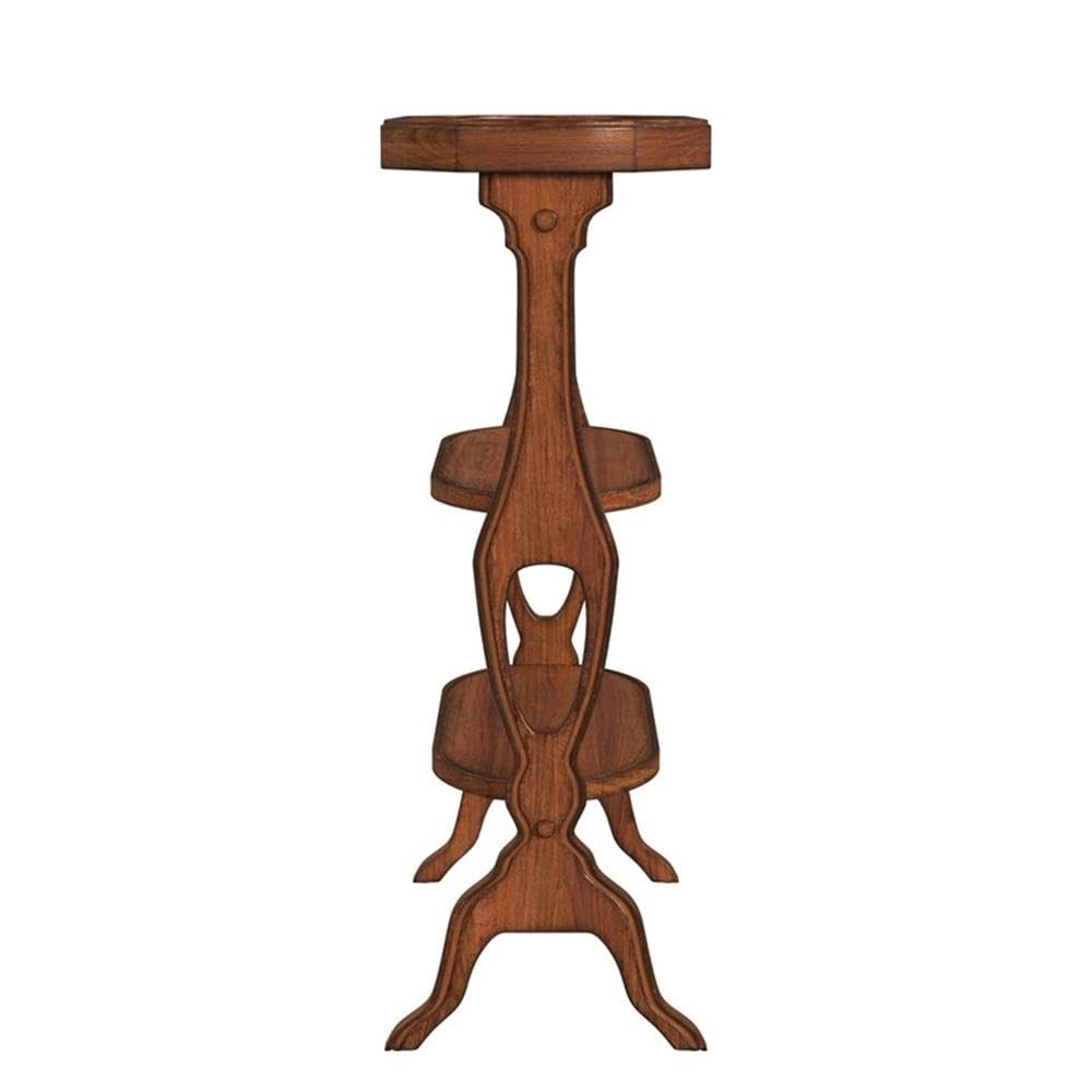 Left. Butler Specialty - Hadley Side Table - Medium Brown.