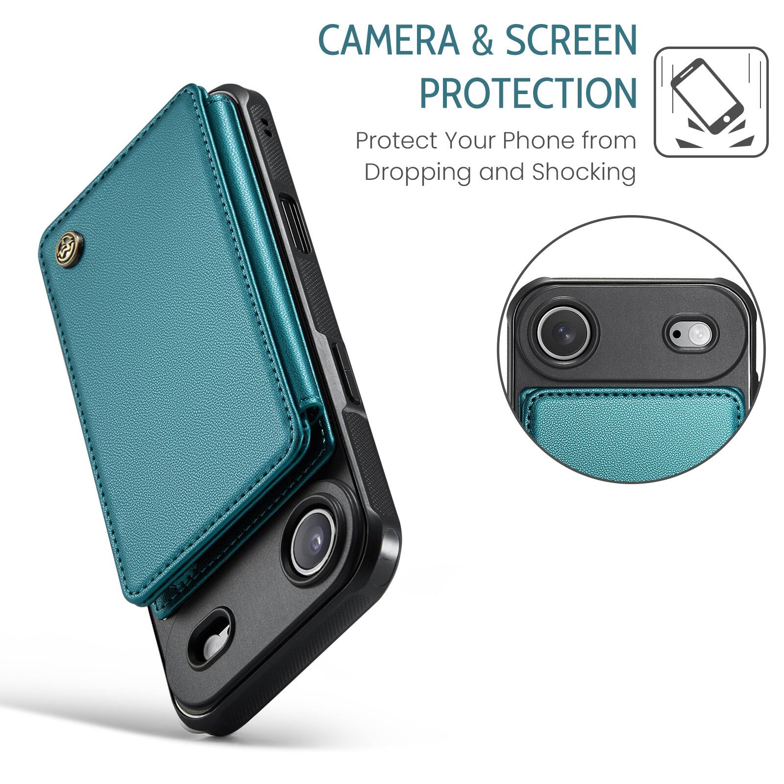 CAMERA & SCREEN PROTECTION  
Protect Your Phone from Dropping and Shocking