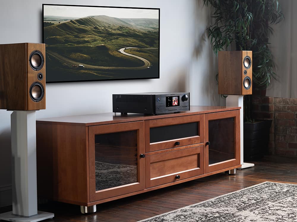 Alt View 6. Rotel - RAS-5000 Amplified Streamer - Silver.