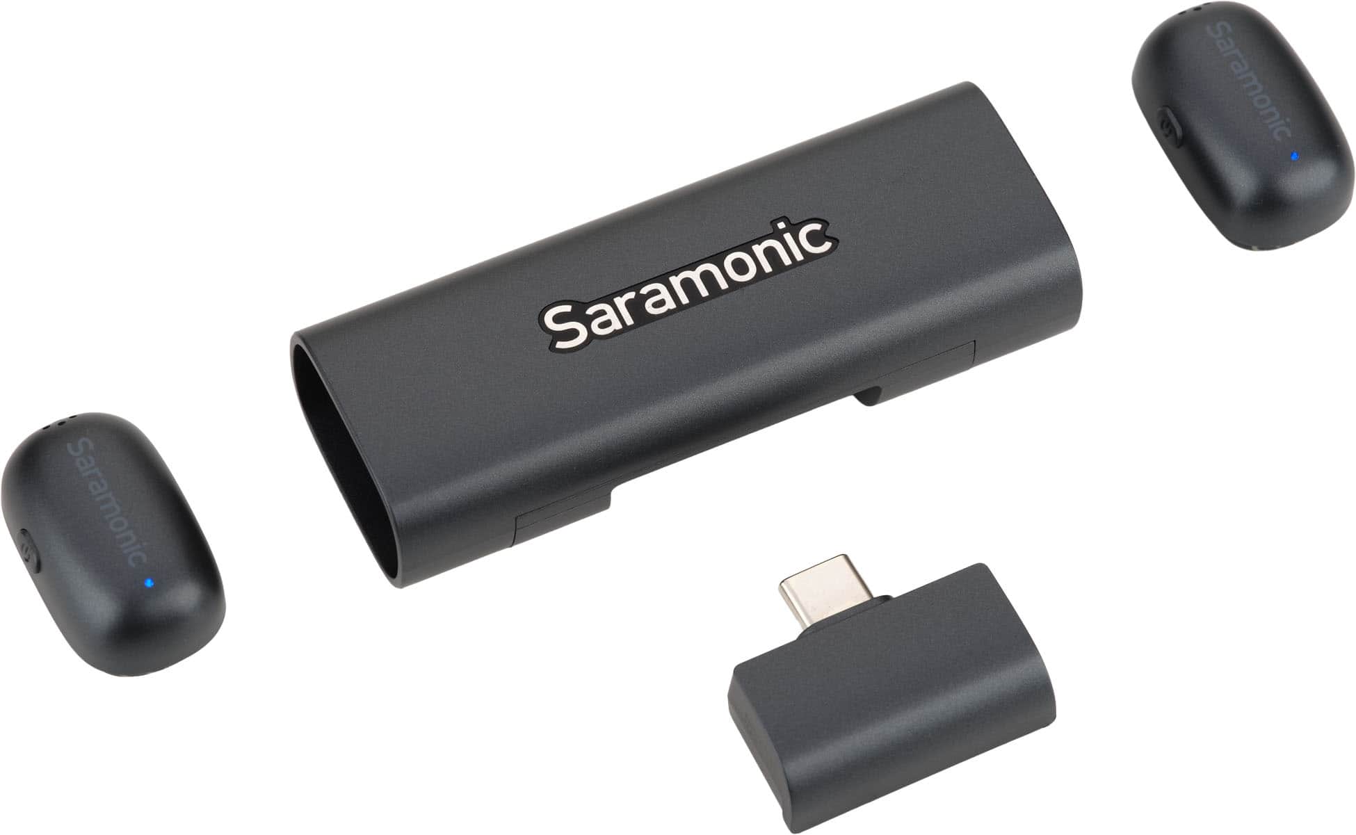 Saramonic - Air-SE 2-Person Ultra-Mini Wireless Mic System w/ USB-C Receiver Output