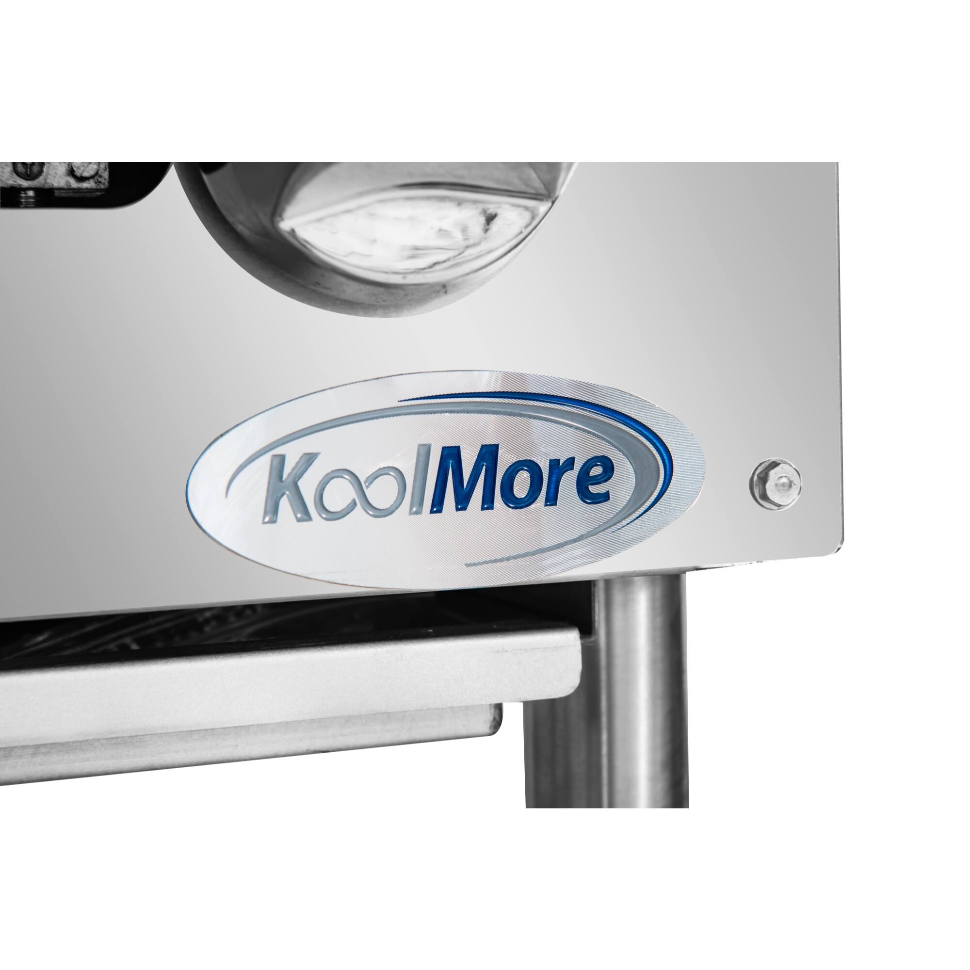 Alt View 6. Koolmore - 12 in. Two-Burner Commercial Step Up Range, 52000 BTU in Stainless-Steel (KM-CRSU-12) - Silver.