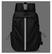 Alt View 16. SaharaCase - Water Resistant Backpack with USB Charging port and fits up to 16" laptop - Black.