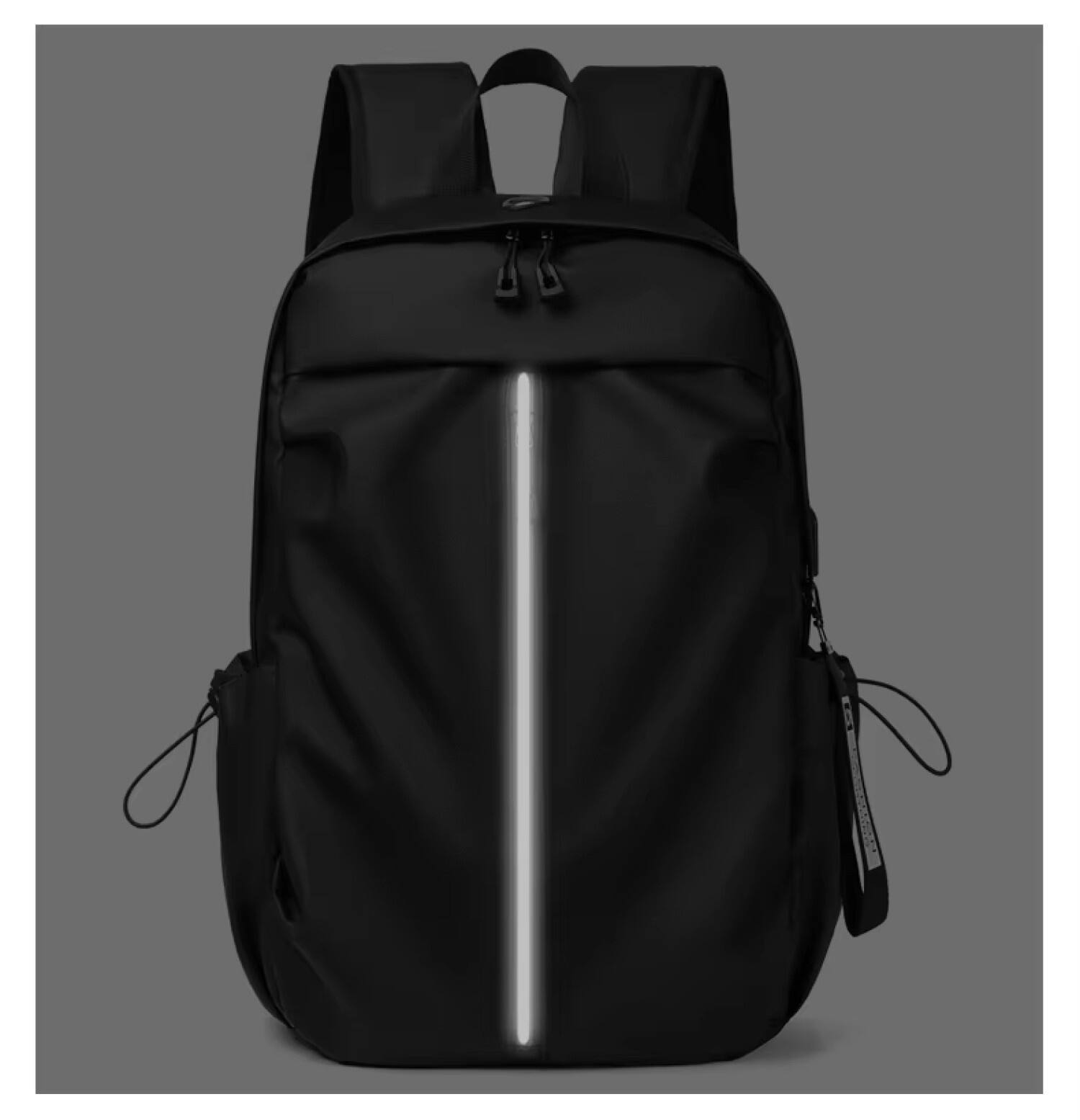 Alt View 16. SaharaCase - Water Resistant Backpack with USB Charging port and fits up to 16" laptop - Black.
