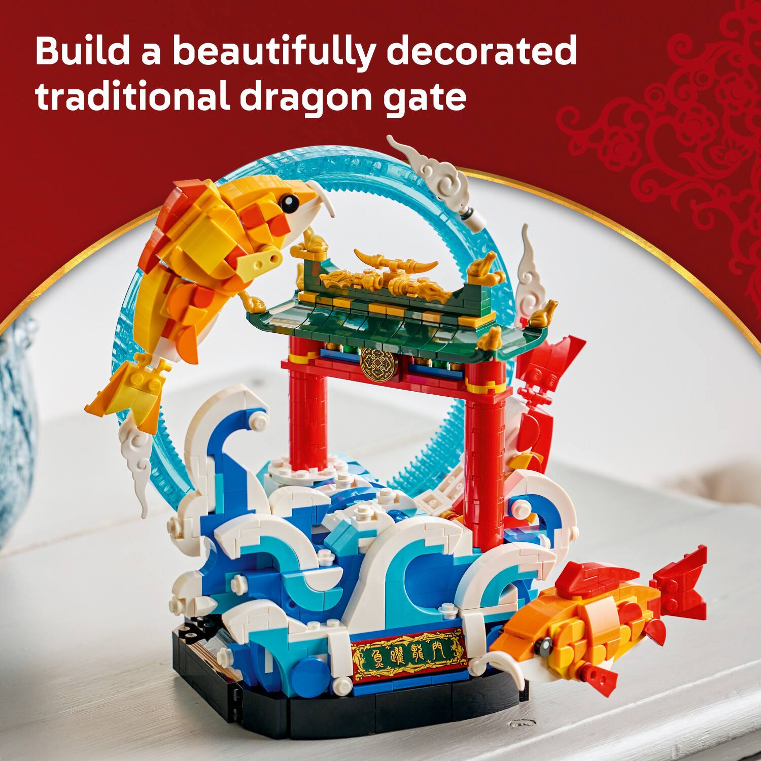 LEGO Chinese Festivals Prosperity Carp Leaping 80120 6588782