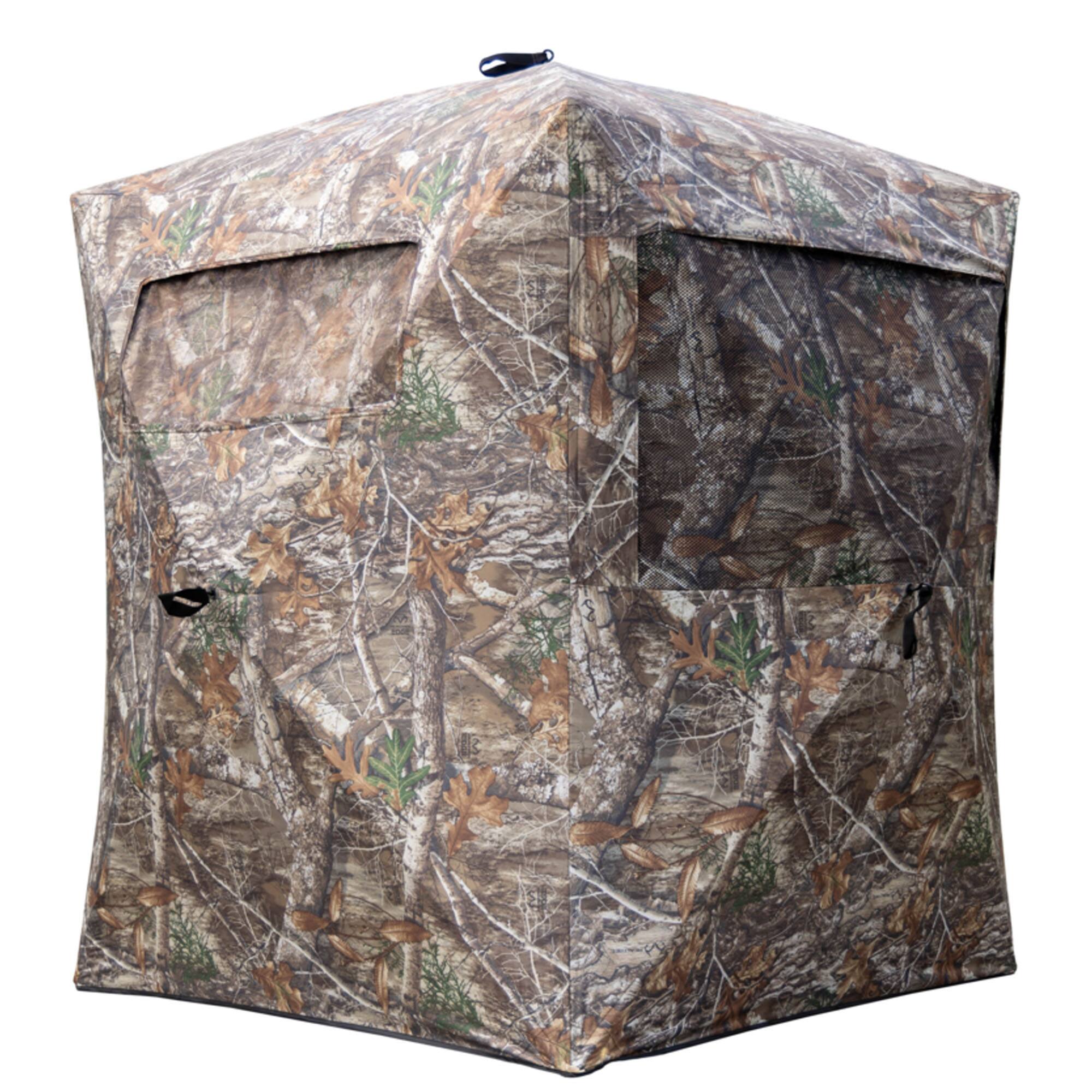 Alt View 3. Rhino - Rhino Blind  RB102 2 Person - Realtree Camo.