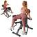 Front. FED Fitness - 2-in-1 Hip Abductor & Adductor Machine, Lower Body Glute & Inner Thigh Workout Equipment for Home Gym - Black.
