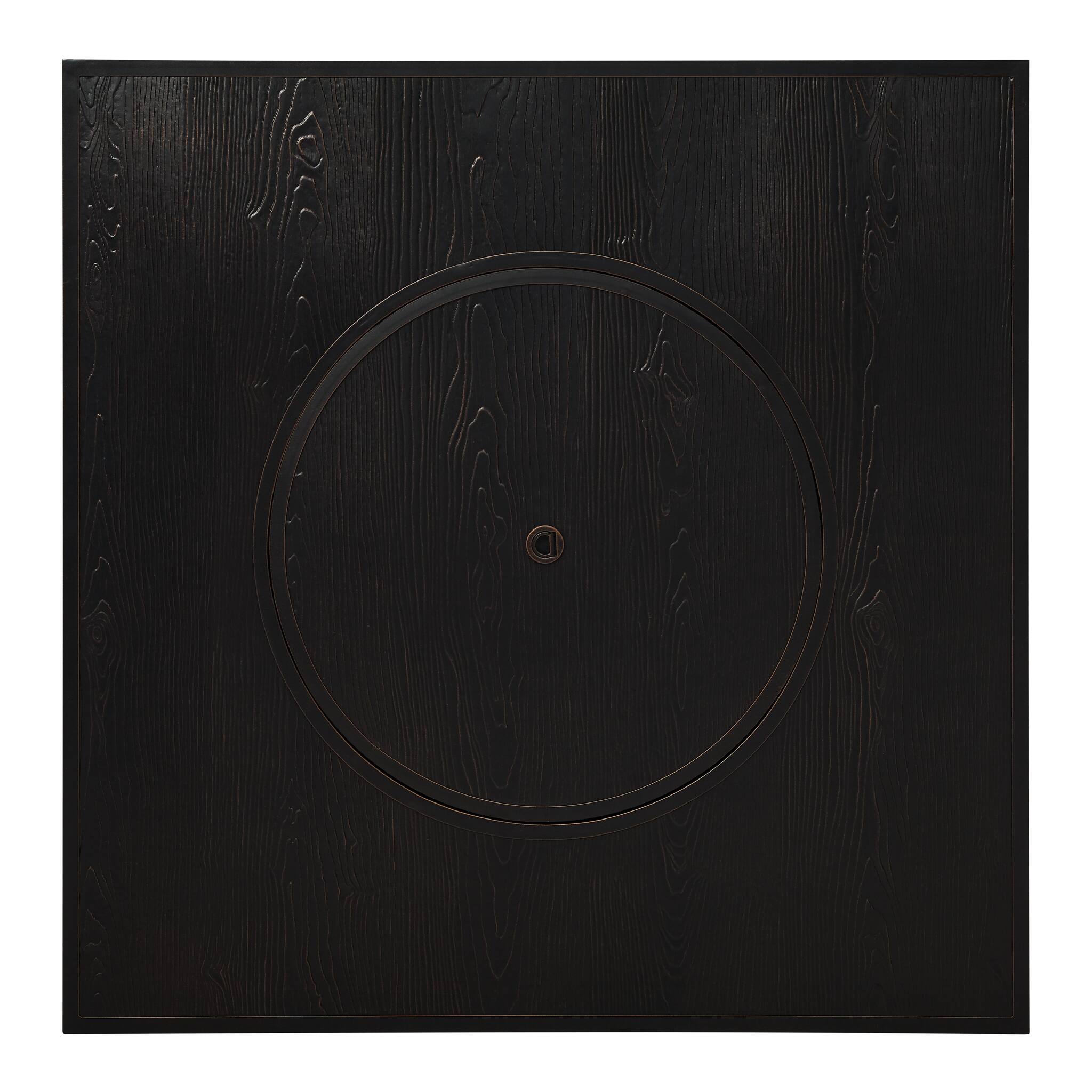 Alt View 14. Fire Sense - ﻿Yorke Square Aluminum LPG/NG Fire Pit - Antique Bronze.