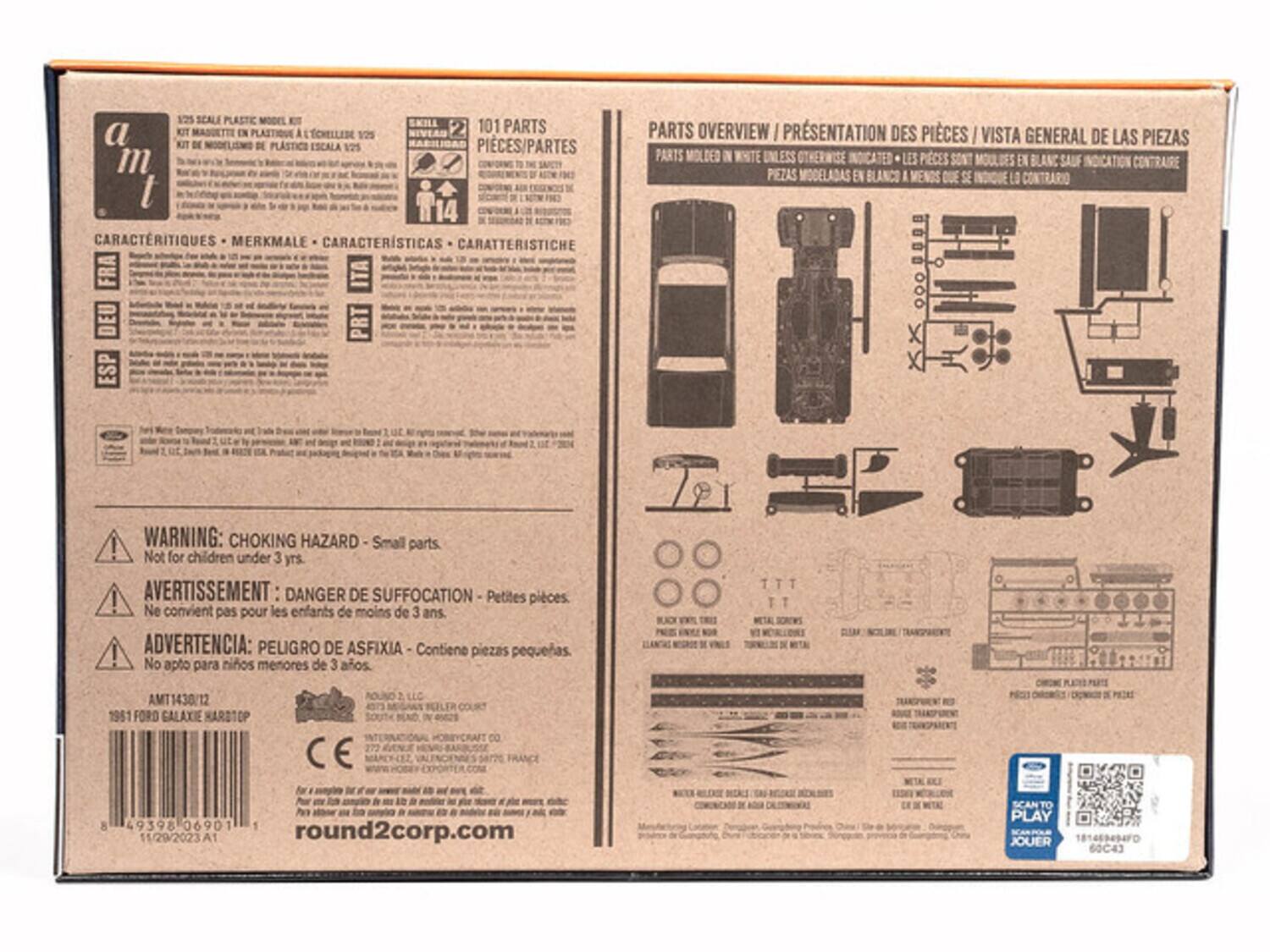 125 SCALE PLASTIC MODEL KIT  
KIT MAQUETTE EN PLASTIQUE À L'ÉCHELLE 1/25  
KIT MODELO EN PLÁSTICO A ESCALA 1/25  
KIT DE MODELLING PLASTIC ESCALA 1/25  
KIT DE MODELING PLASTIC 1/25  
KIT DE MODELING PLASTIC 1/25  
KIT DE MODELING PLASTIC 1/25  

101 PARTS  
PIÈCES/PARTES  
PIECES/PARTES  
PIECAS/PARTES  
PIECES/PARTES  
PIECAS/PARTES  
PIECES/PARTES  

PARTS OVERVIEW / PRÉSENTATION DES PIÈCES / VISTA GENERAL DE LAS PIEZAS  
PARTS OVERVIEW / PRÉSENTATION DES PIÈCES / VISTA GENERAL DE LAS PIEZAS  
PARTS OVERVIEW / PRÉSENTATION DES PIÈCES / VISTA GENERAL DE LAS PIEZAS  
PARTS OVERVIEW / PRÉSENTATION DES PIÈCES / VISTA GENERAL DE LAS PIEZAS  
PARTS OVERVIEW / PRÉSENTATION DES PI