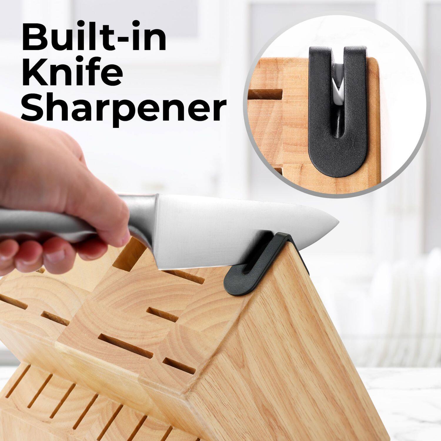 Built-in Knife Sharpener
