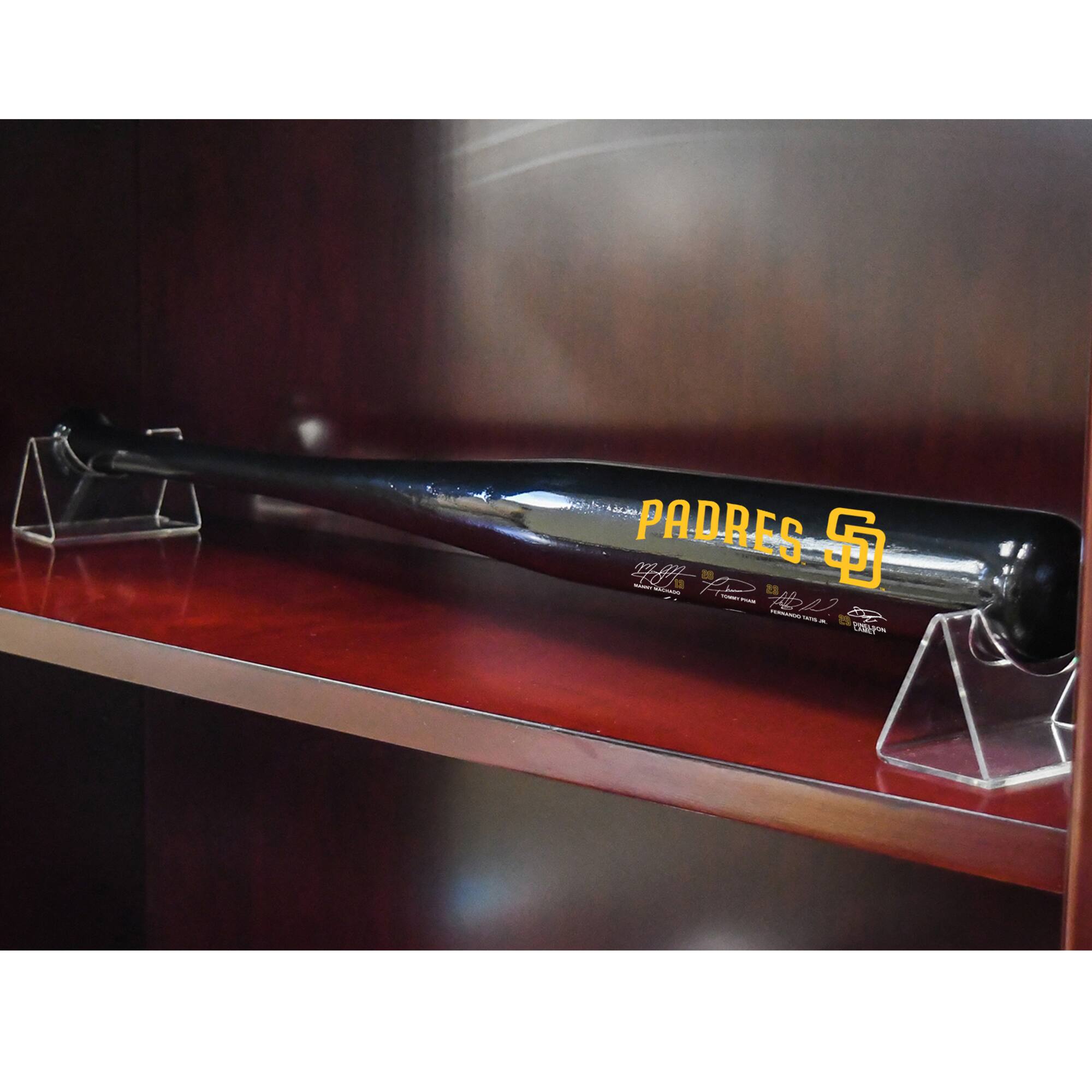 Alt View 3. Coopersburg Sports - San Diego Padres 34'' Signature Hardwood Bat - Multicolor.