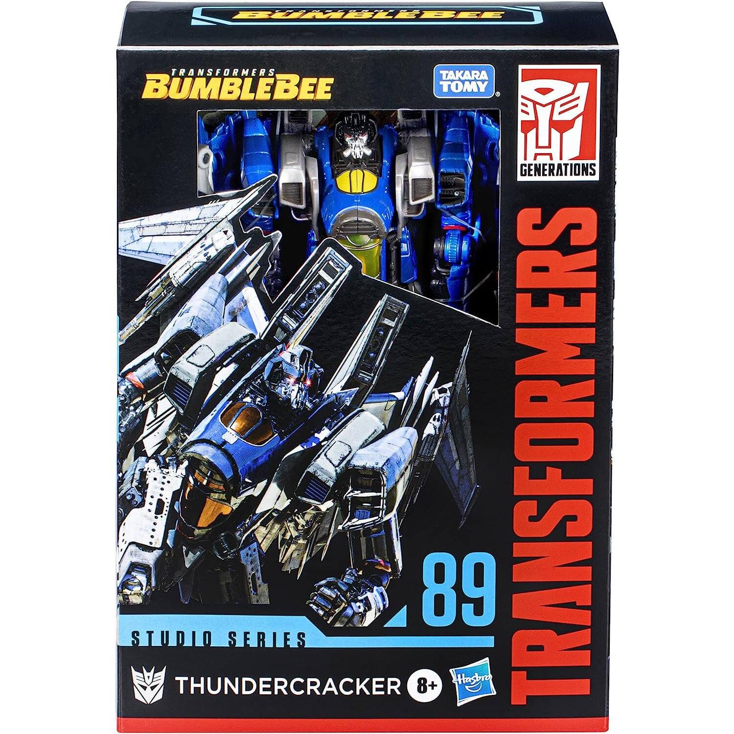Transformers Studio Series: 89 Voyager Class Bumblebee Thundercracker Action Figure