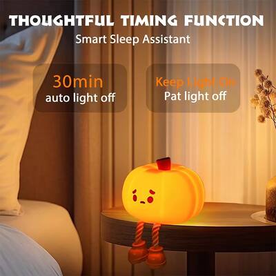 Luce notturna a forma di zucca - Lanterna a forma di zucca a LED, luce Luce notturna a forma di zucca - Lanterna a forma di zucca a LED, luce