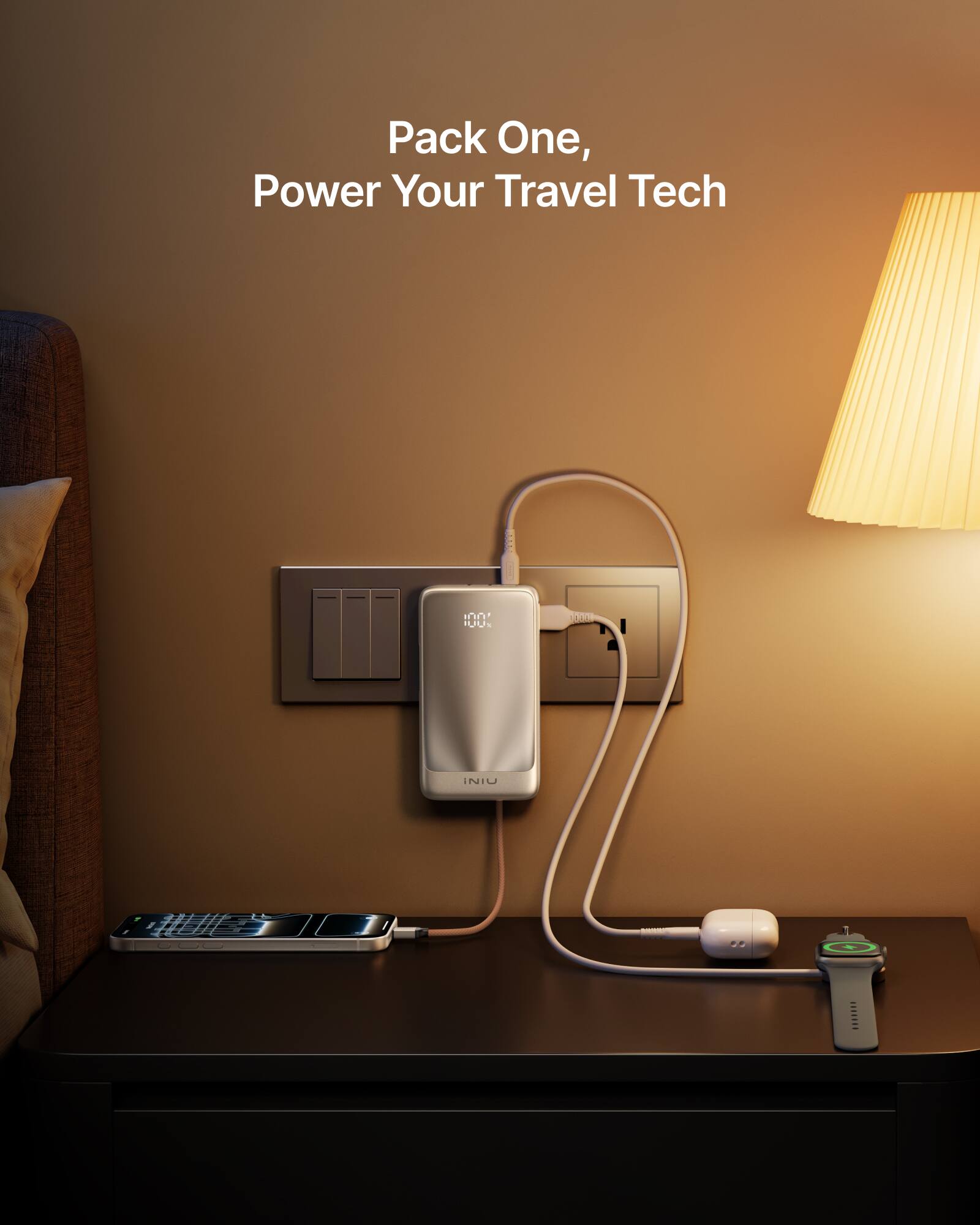 Pack One, Power Your Travel Tech
